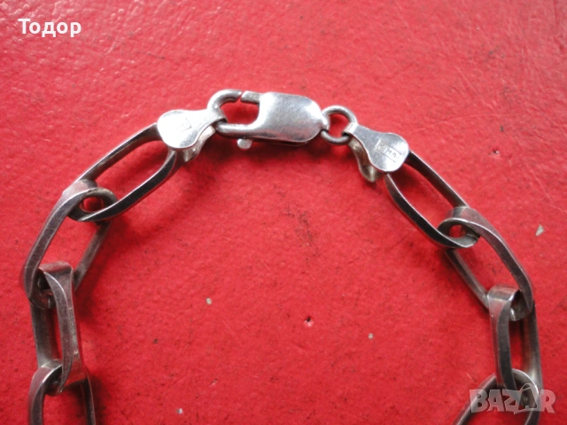 Шведска сребърна гривна GHA 925, снимка 7 - Гривни - 53304193