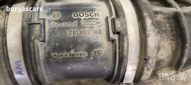 Дебитомер 0 281 002 180 Opel Astra 1.7-75к.с.Y17DT - 40лв, снимка 2 - Части - 51849537