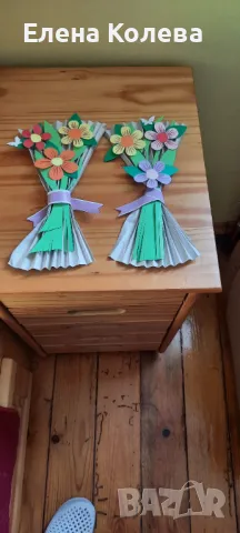 Цветя от хартия, снимка 1