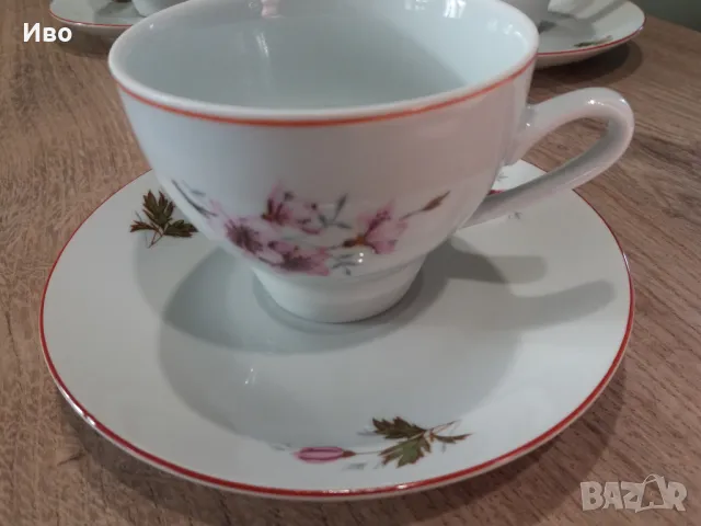 Ретро сервиз за кафе, чай, снимка 2 - Сервизи - 48561338
