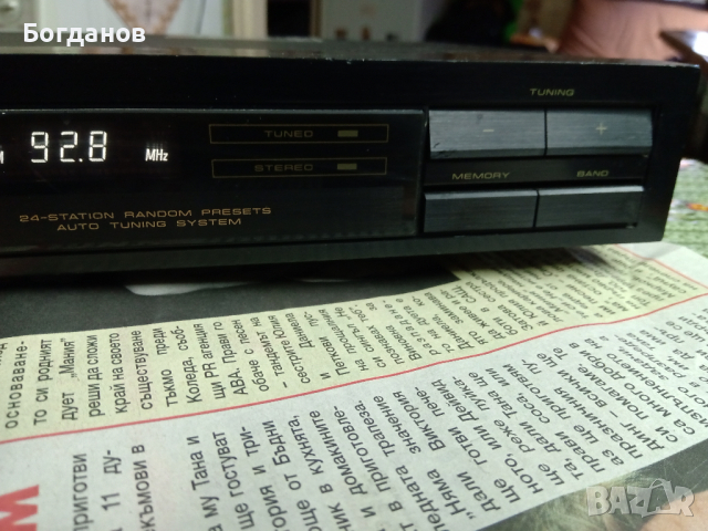 PIONEER F-223L TUNER FM/AM MADE IN JAPAN, снимка 4 - Радиокасетофони, транзистори - 44797588