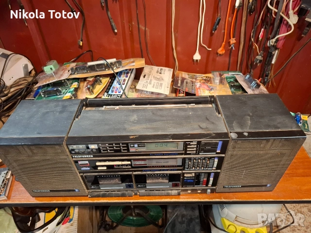 Продава се касетофон Telefunken HP-830T. , снимка 3 - Радиокасетофони, транзистори - 53133285