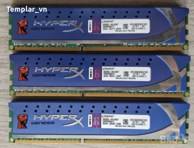 Asus P6T Deluxe V2 1366 X58 / i7 920 /Kingston Hyper X 3x4 DDR3 1600 898, снимка 9 - Геймърски - 49705584