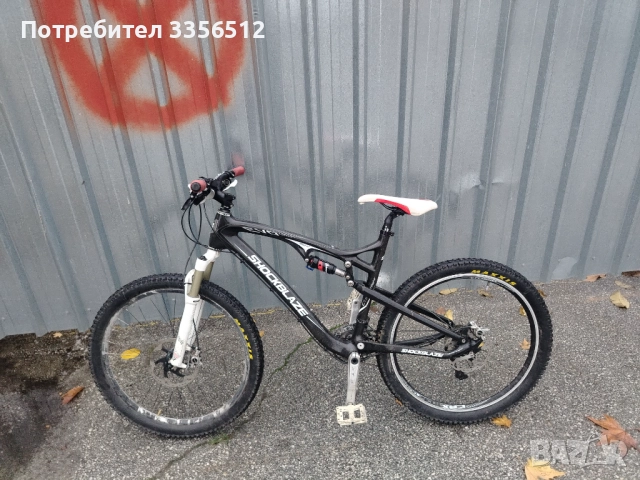 Планинско Колело Shockblaze Evo Race Carbon, снимка 2 - Велосипеди - 52672485