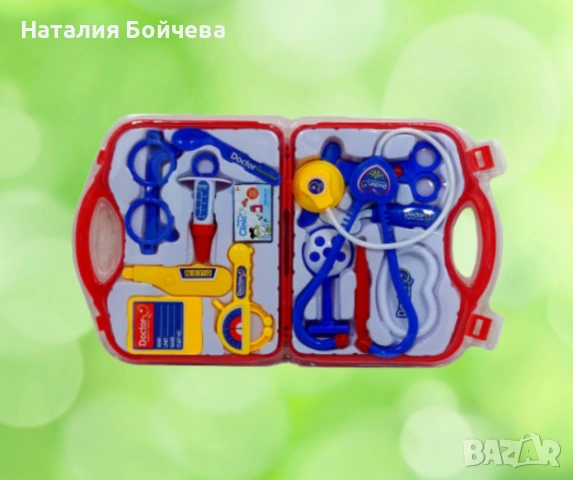 Детски комплект, Доктор,12 части, снимка 4 - Образователни игри - 53379691
