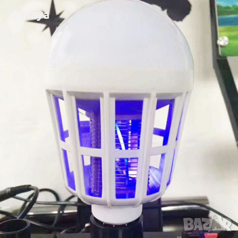 4632 LED крушка с UV лампа против насекоми, снимка 5 - Други стоки за дома - 44932901