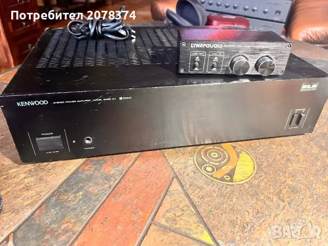 Kenwood Basic M1 усилвател ,крайно стъпало, снимка 4 - Ресийвъри, усилватели, смесителни пултове - 49141179