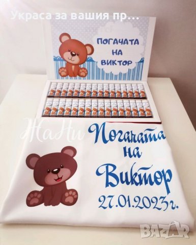 Бонбони с дизайн по поръчка за почерпка на гостите на празник , снимка 5 - Други - 39521853