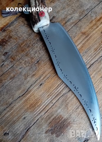 Български нож, огромна сойка, снимка 4 - Ножове - 44370798