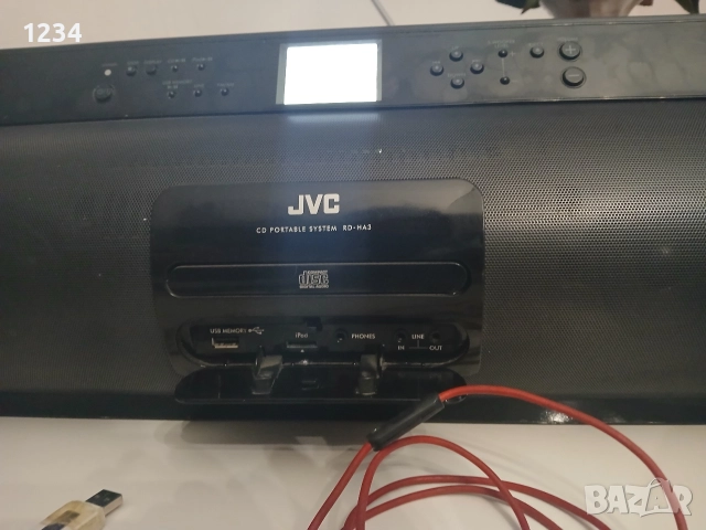 радиокасетифон JVC model RD-HA3B 