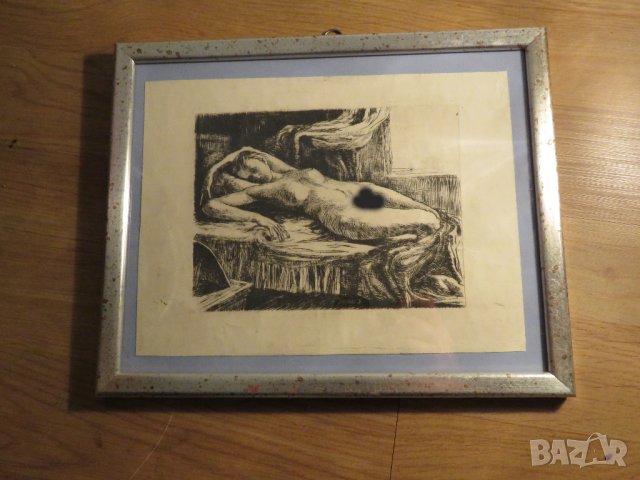 картина Жадуване, Страст, копнеж и очакване в една картина, еротика  18 + секс голо тяло, снимка 3 - Картини - 36006543