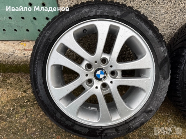 4бр.BMW 17 джанти с нови зимни гуми, снимка 2 - Гуми и джанти - 52322185