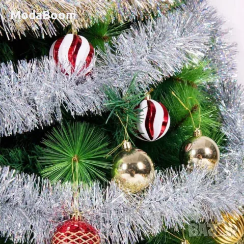 Елегантна празнична гирлянда 5 см х 2 м - Коледно настроение за всеки дом