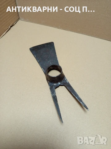 Соц Стара Ръчно Кована Мотичка Каластирка., снимка 5 - Антикварни и старинни предмети - 50659531