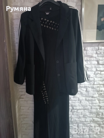 Секси Дълга черна рокля ликра, снимка 6 - Рокли - 52114990