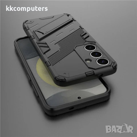 Samsung Galaxy A36 5G / A56 5G Punk Armor/ Kickstand PC+TPU Удароустойчив Калъф и Протектор, снимка 13 - Калъфи, кейсове - 50790148