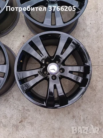 17ки джанти 5х112 Mercedes OEM, снимка 4 - Гуми и джанти - 56309992