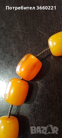 кехлибарена броеница, снимка 5 - Колиета, медальони, синджири - 51858464