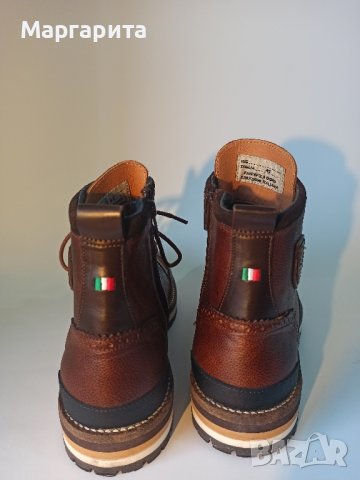 Pantofola d'Oro Tocchetto Uomo ботуши от естествена кожа размер 45! Намалени от 350лв!!!, снимка 5 - Мъжки ботуши - 44264999