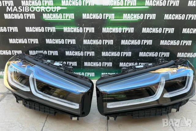 Фарове BMW Laser фар Shadow Black Line за Бмв 5 Г30 Г31 фейс Bmw G30 G31 LCI