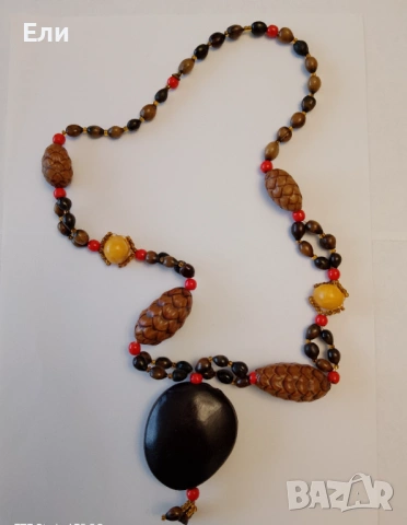 Колие.Мока.Обиколка 60см.