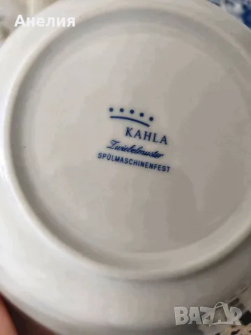 Kahla син лук чинии, снимка 9 - Чинии - 55874968