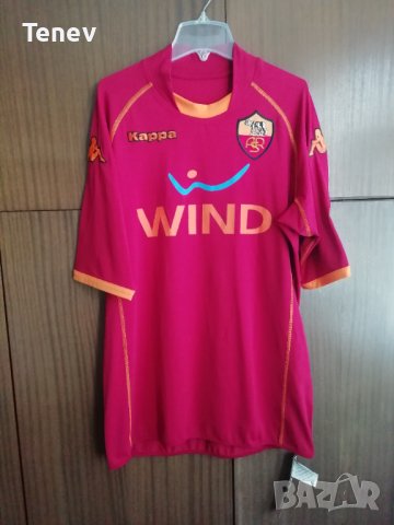 AS Roma Aquilani подписана нова оригинална тениска футболна фланелка Рома Акуилани автограф Kappa , снимка 2 - Тениски - 41497498