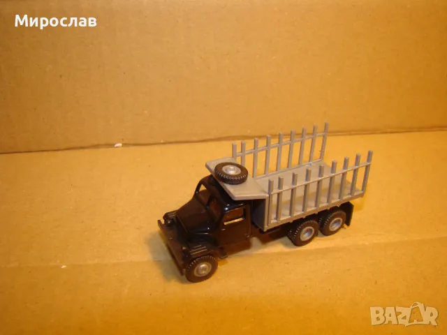 IGRA?? H0 1/87 PRAGA КАМИОН МОДЕЛ КОЛИЧКА ВЛЕКАЧ, снимка 5 - Колекции - 48603568
