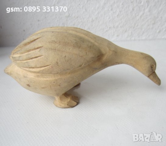 дървено пате, патка, птица, дърворезба,  дърво, животно, закачалка с патки, снимка 3 - Статуетки - 40421688