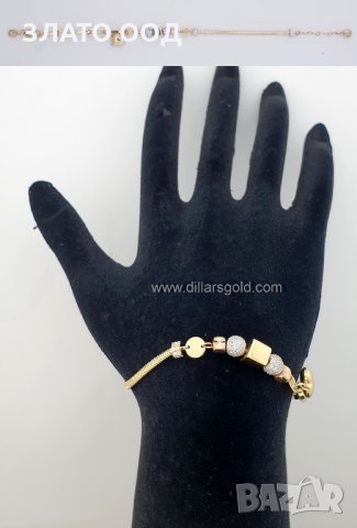 ЗЛАТНИ ДАМСКИ   ГРИВНИ, снимка 5 - Гривни - 34757730