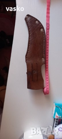 Стара,естествена,дебела кожа, снимка 2 - Ножове - 39063771