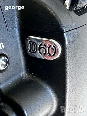 Фотоапарат Nikon D60, снимка 3 - Фотоапарати - 56166616