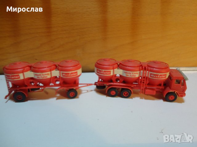 KIBRI? HO 1/87 КАМИОН MERCEDES УМАЛЕН МОДЕЛ, снимка 5 - Колекции - 40838164