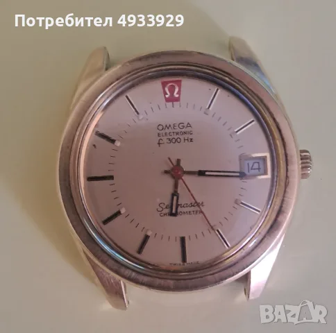 Швейцарски часовник Omega. Seamaster Electronic f300Hz