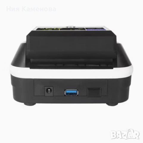 Автоматичен детектор за банкноти AL-136T – UV / MG / IR проверка с вградена акумулаторна батерия, снимка 6 - Друга електроника - 53079432