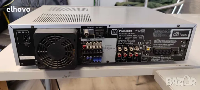 DVD player Panasonic SA-HT70, снимка 6 - Плейъри, домашно кино, прожектори - 48220477