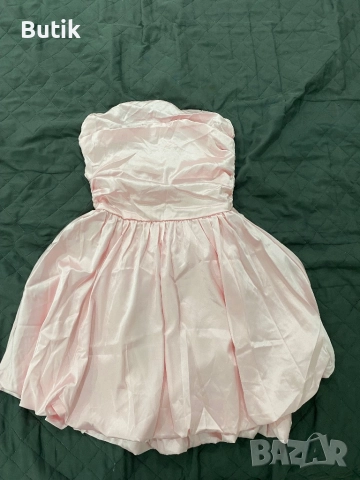 Дамска сатенана рокля