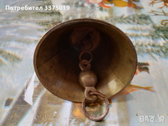 Камбана, снимка 3 - Антикварни и старинни предмети - 50831397