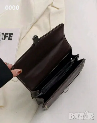 Нова елегантна дамска кожена чанта, снимка 3 - Чанти - 47473939