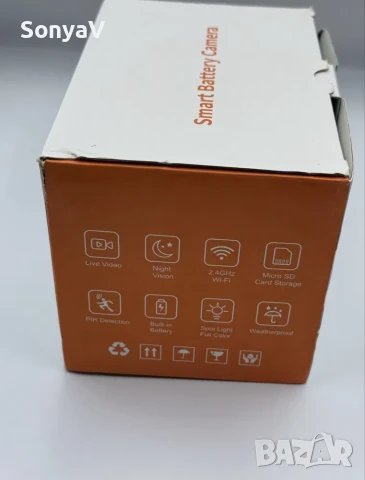 SZSINOCAM 3MP 2K камера за наблюдение, снимка 6 - Комплекти за видеонаблюдение - 51404590