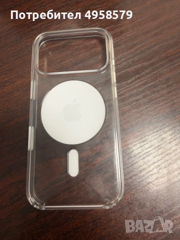 Оригинален кейс Apple Clear Case за iPhone 17/18 Pro, снимка 2 - Калъфи, кейсове - 56210743