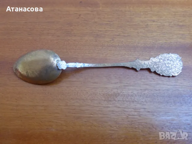 Сувенирна лъжичка с емайл Прага лъжички, снимка 3 - Антикварни и старинни предмети - 49544961