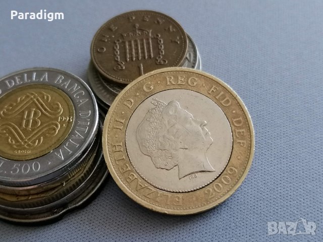 Монета - Великобритания - 2 паунда (юбилеен - Робърт Бърнс) | 2009г., снимка 2 - Нумизматика и бонистика - 35844680