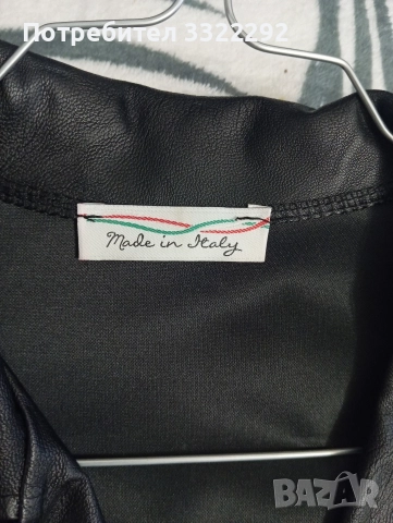 Дамска кожена рокля, M, снимка 2 - Рокли - 52771658