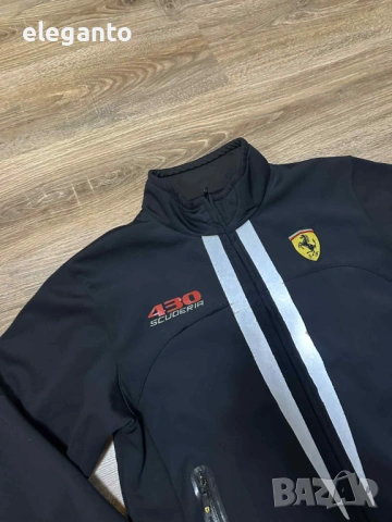 Оригинално мъжко яке Ferrari 430 Scuderia Soft Shell Jacket , XL/ XXL размер , снимка 4 - Якета - 53259996