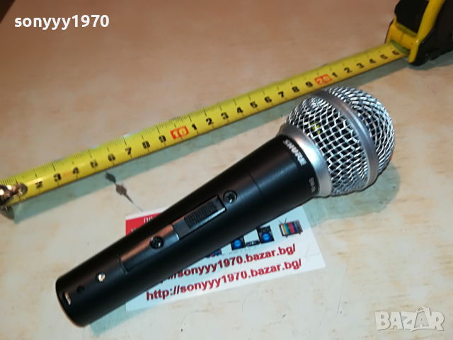 shure sm58 profi mic 0204221817, снимка 3 - Микрофони - 36320490