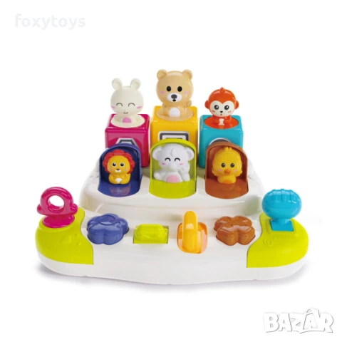 Изскачащи животни, бебешка играчка, снимка 4 - Образователни игри - 51180471