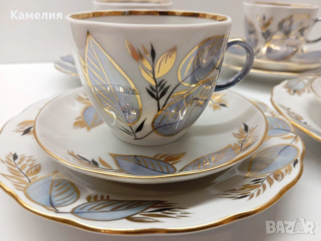 Руски порцелан , снимка 2 - Чаши - 53282005