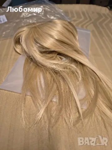 Топер за истинска коса Горни шиньони С щипка за удължаване на косата с ресни
30, снимка 3 - Аксесоари за коса - 49793446