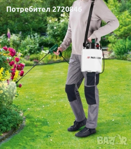 акумулаторна пръскачка 5л Парксайд /Parkside , снимка 4 - Градинска техника - 53771243